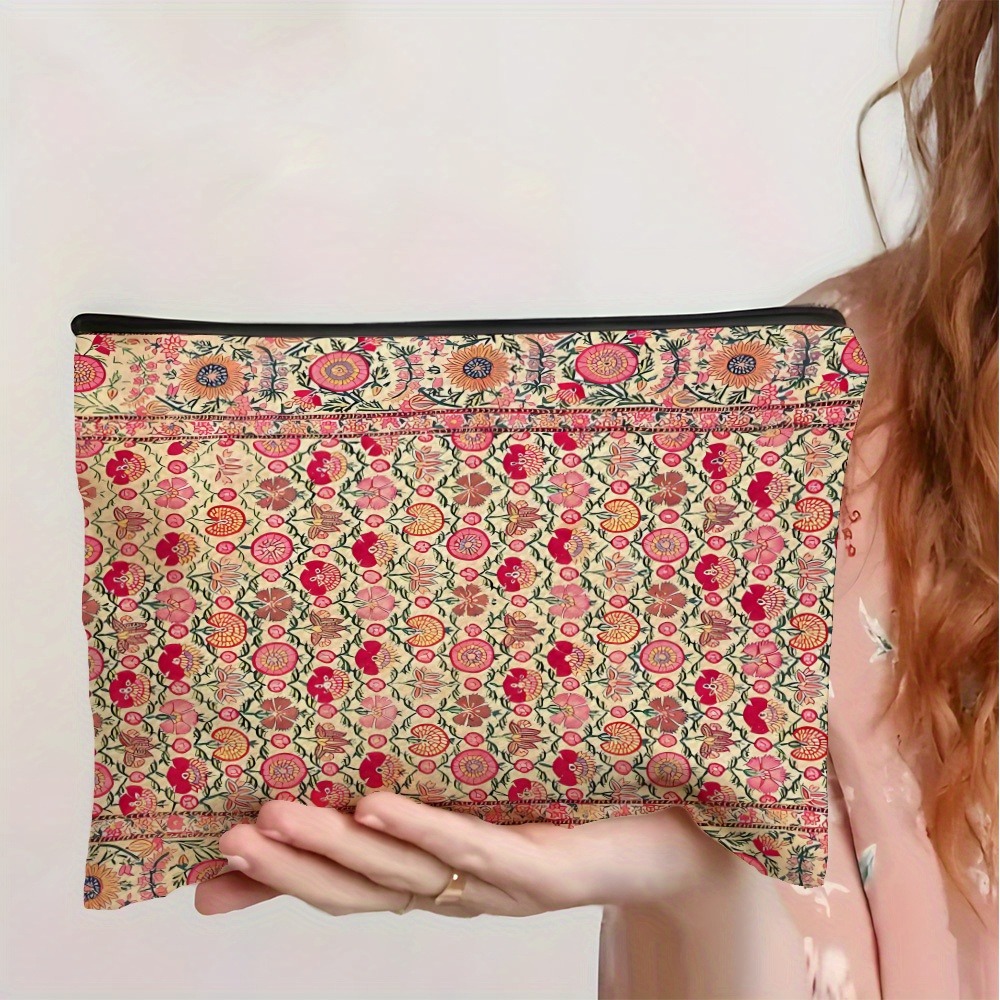 Vintage Bohemian Makeup Bag In - Travel Accessories India 评论和价格