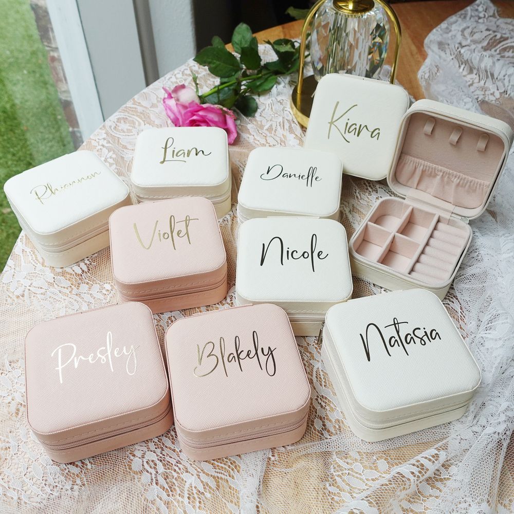 Personalized Jewelry Boxes Bri - Travel Accessories Ideas 评论和价格