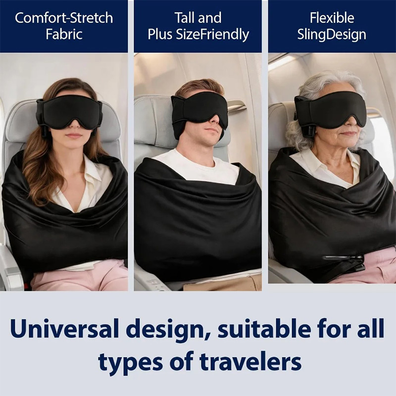 3-in-1 Airplane Sleep Kit Memo - Travel Accessories Long Flight 评论和价格