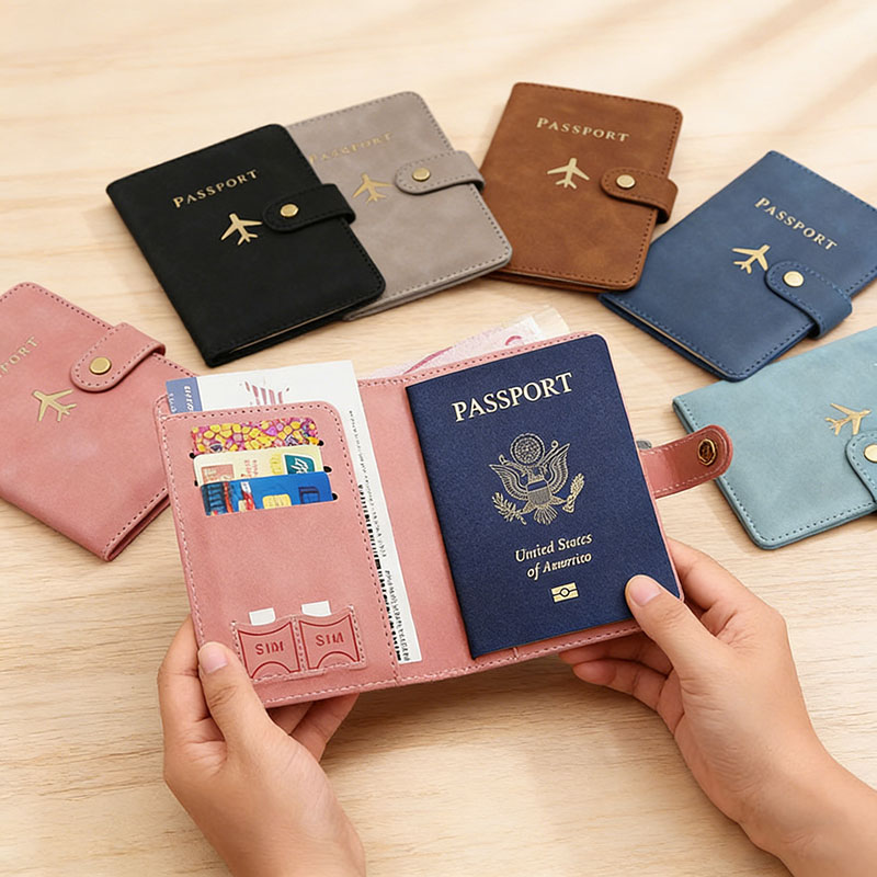 Leather Passport Holder Covers - Travel Accessories Wallet 评论和价格