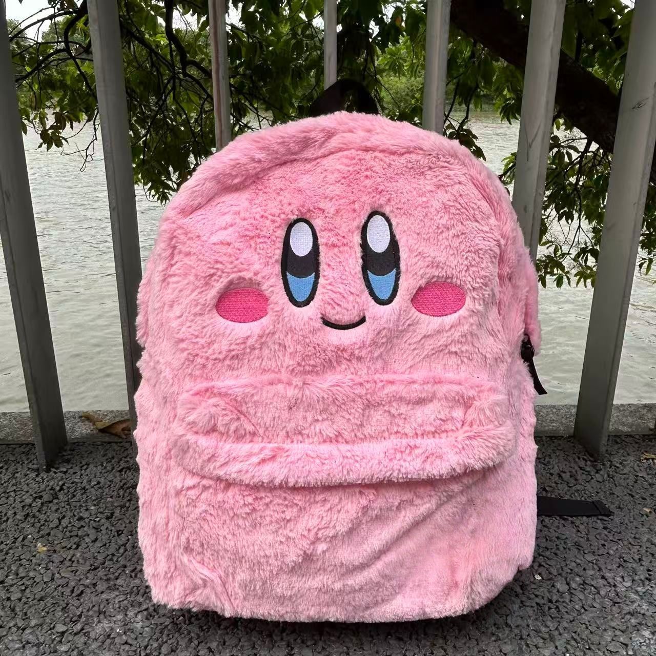Kawaii Kirby Plush Backpack La - Travel Accessories As Gifts 评论和价格