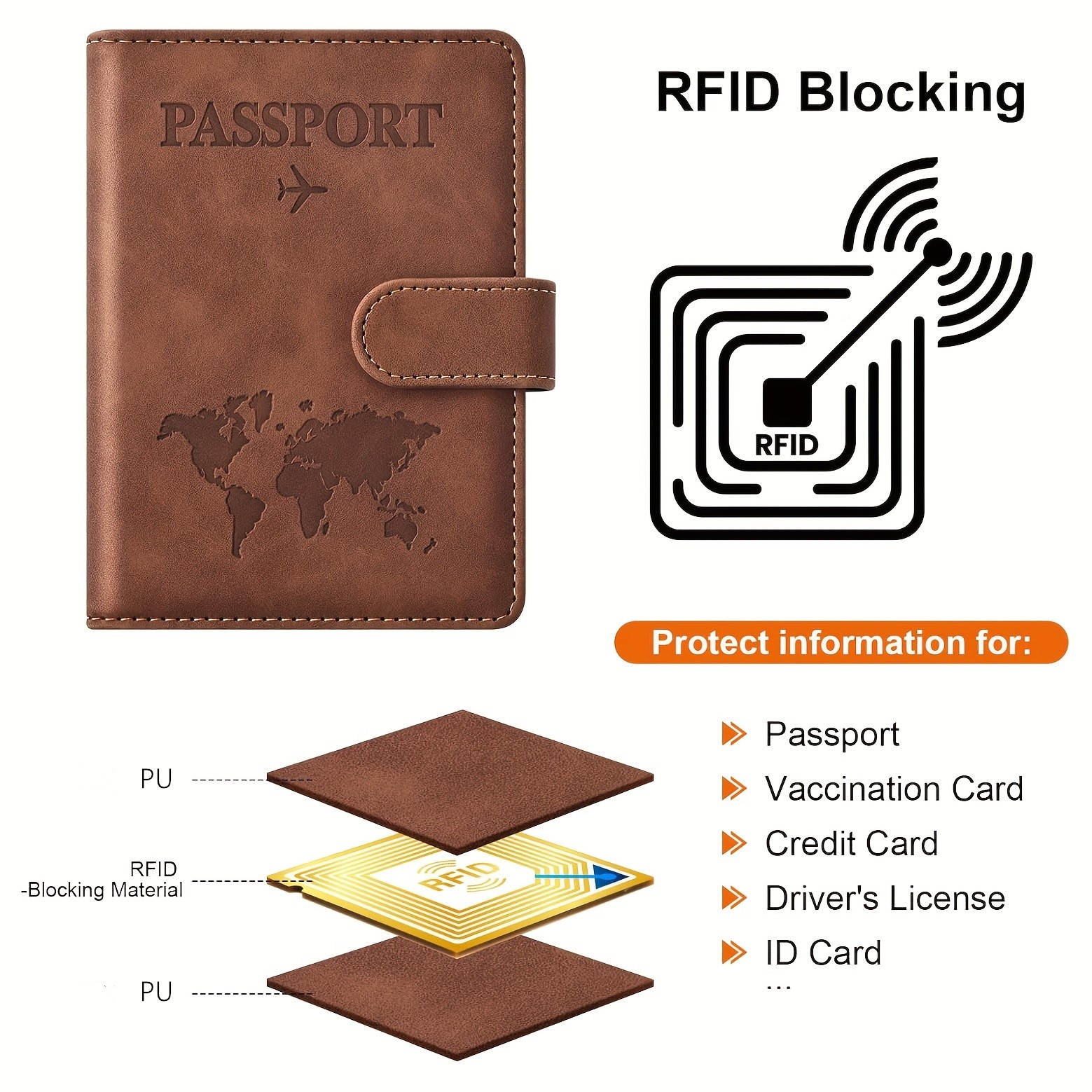Passport Holder, Passport Cove - Travel Accessories Wallet 评论和价格