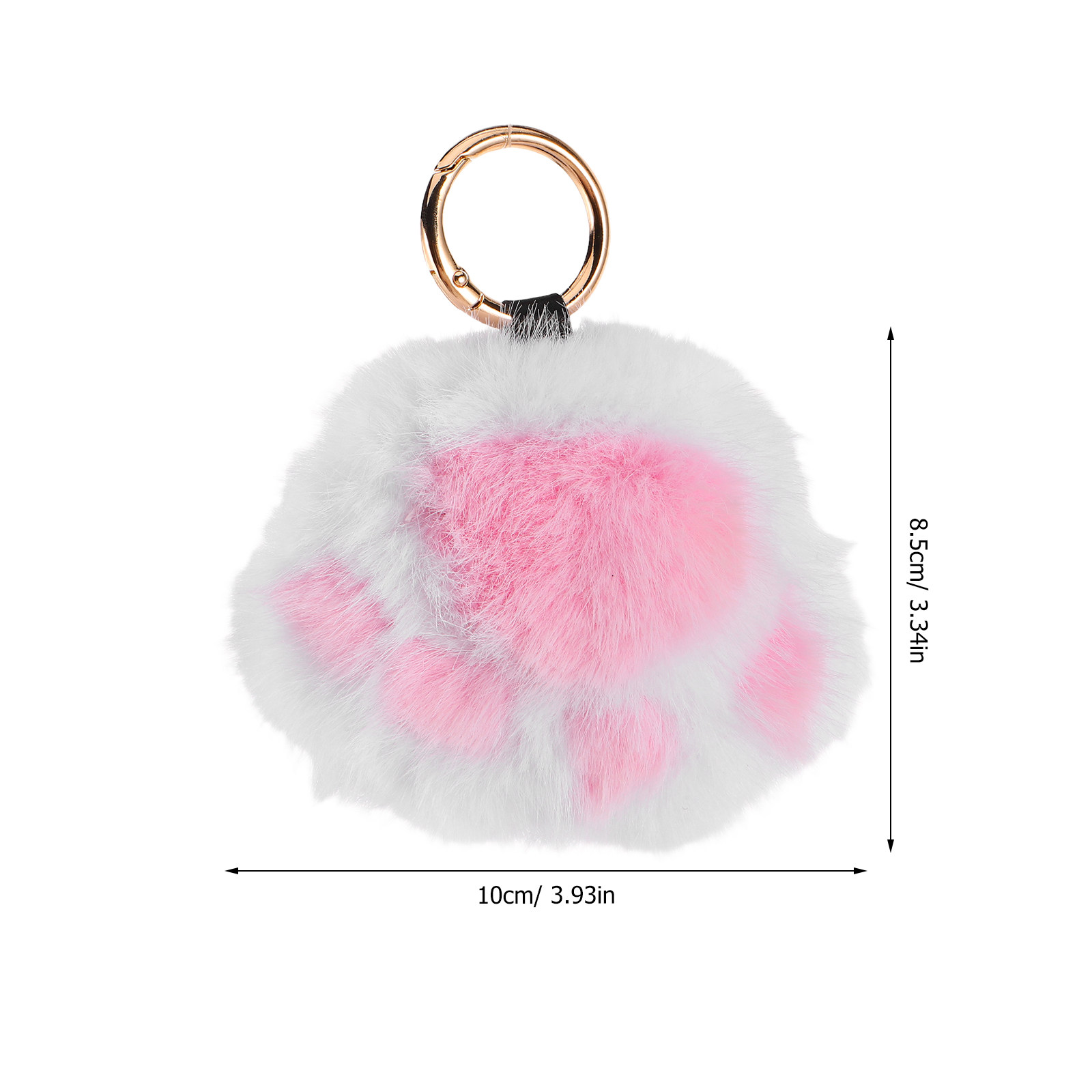 Cute Cat Paw Keychain Charm Pl - Travel Accessories Ideas 评论和价格