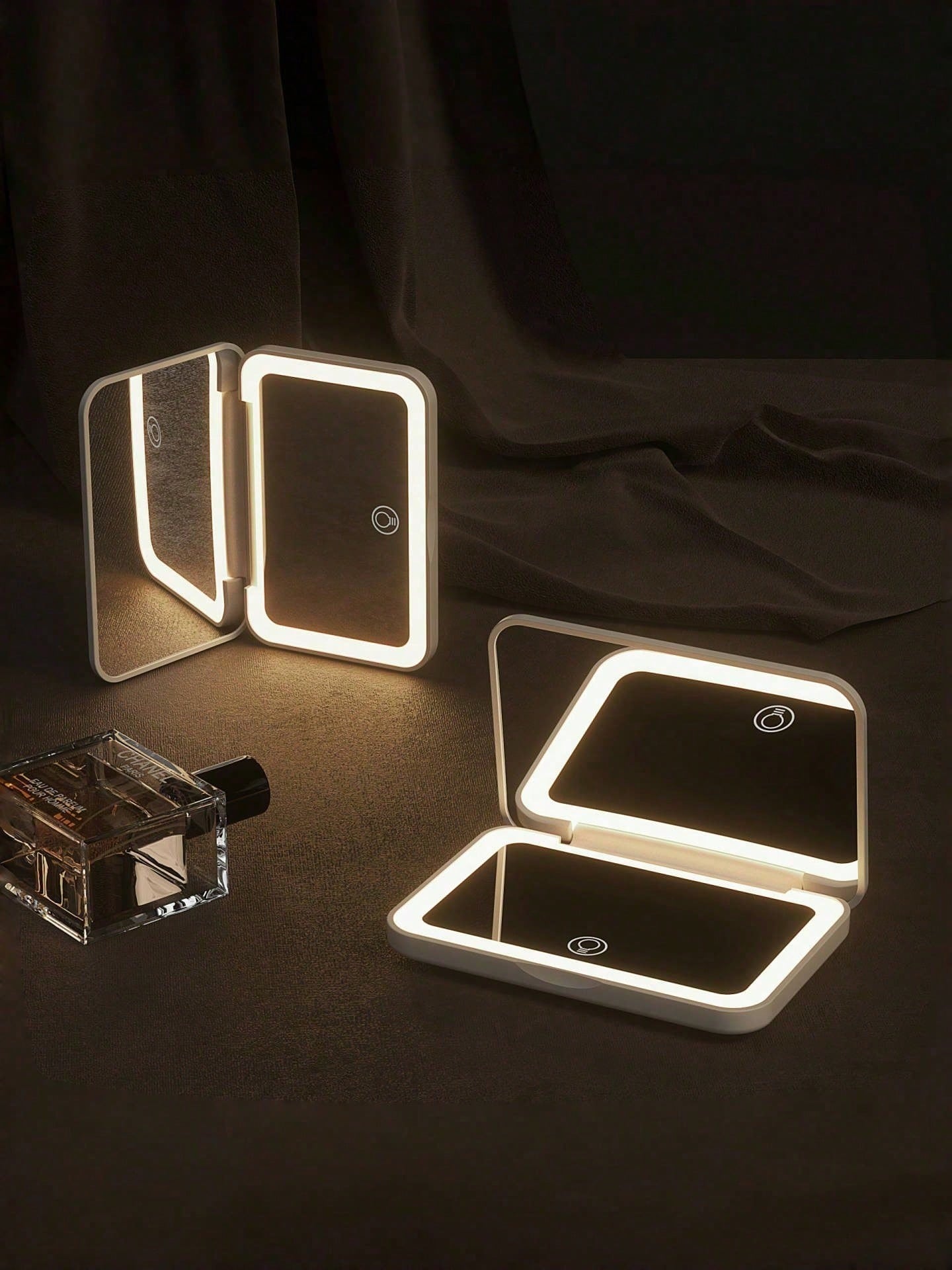 LED Makeup Mirror With Touch S - Travel Accessories As Gifts 评论和价格